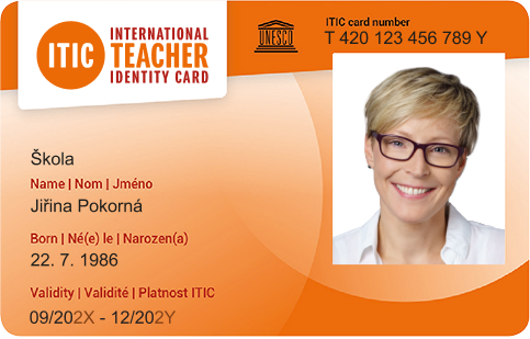 Průkaz ITIC – International Teacher Identity Card